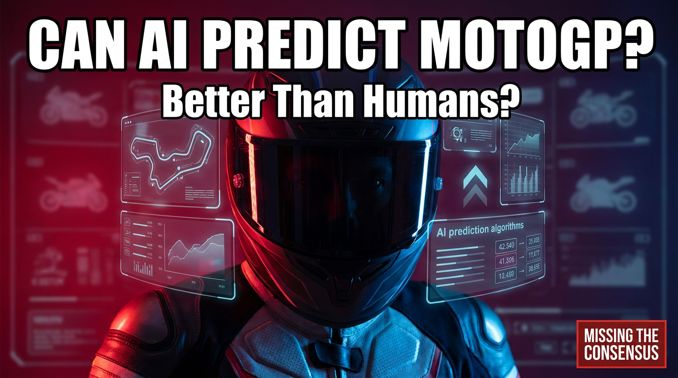 Can AI predict MotoGP race results better than humans?
