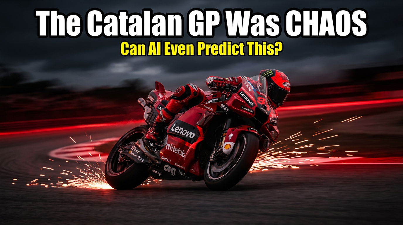 The Catalan GP Was CHAOS — Can AI Even Predict This?